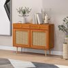 Kitchen Storage Cabinet Light Brown
