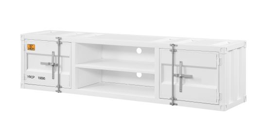 ACME Cargo TV Stand, White 91880