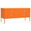 TV Cabinet Orange 41.3"x13.8"x19.7" Steel