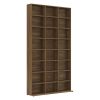 CD Cabinet Brown Oak 40.2"x9.1"x69.9" Engineered Wood