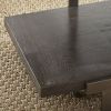 Rustic Industrial Cocktail Table - Rich Wood Tabletop, Roomy Bottom Shelf - Highly Stylized Iron Frame - Unique and Stylish Accent Piece