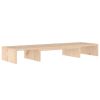 Monitor Stand 31.5"x9.4"x4.1" Solid Wood Pine