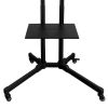 Rolling TV Stand for 32" to 70" TV's, up to 15¬∞ Tilting