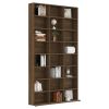 CD Cabinet Brown Oak 40.2"x9.1"x69.9" Engineered Wood