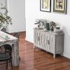 Kitchen Buffet Cabinet Gray