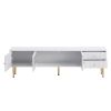 TV Stand for TVs up to 80'', Entertainment Center with Multifunctional Storage Space, TV Cabinet with 2 Drawers, Media Console for Living Room, Bedroo