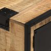 TV Cabinet 43.3"x12.2"x18.1" Rough Mango Wood