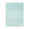 2" 5-Zone Cooling Gel Memory Foam Mattress Topper, Twin