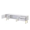 TV Stand for TVs up to 80'', Entertainment Center with Multifunctional Storage Space, TV Cabinet with 2 Drawers, Media Console for Living Room, Bedroo
