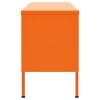 TV Cabinet Orange 41.3"x13.8"x19.7" Steel