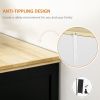 Storage Cabinets Black
