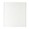 MDF Wood Simple 4-Drawer Dresser White
