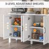 Kitchen Buffet Cabinet White