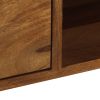 TV Cabinet 55.1"x11.8"x15.7" Solid Sheesham Wood