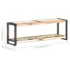 TV Cabinet 47.2"x11.8"x15.7" Solid Reclaimed Wood