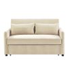 Leisure Loveseat Sofa for Living Room with 2 pillows