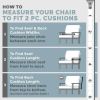 45" x 22.75" Solid Tan Rectangle Outdoor 2-Piece Deep Seat Cushion