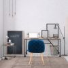 Living Room Chairs Velvet Chairs Side Chairs Modern Style Upholstered Armchairs for Leisure, Restaurant, Makeup, Set of 2